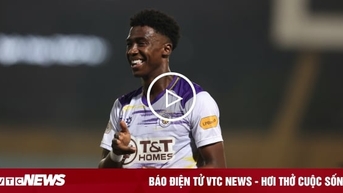 Thắng kịch tính Đà Nẵng, Hà Nội FC lên nhì bảng