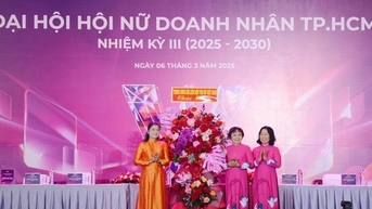 Bà Cao Thị Ngọc Dung tái đắc cử Chủ tịch Hội Nữ doanh nhân TPHCM