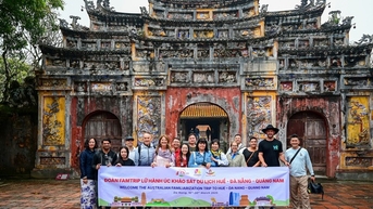 Huế tổ chức chương trình Famtrip, thúc đẩy thị trường khách Úc