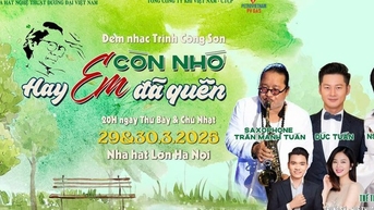 Đêm nhạc "Em còn nhớ hay em đã quên" tưởng nhớ 24 năm ngày mất của nhạc sỹ Trịnh Công Sơn