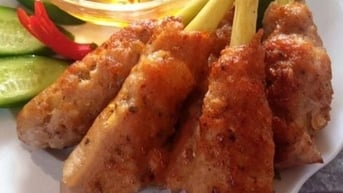Đây mới là cách làm thịt heo bọc sả chiên ngon độc lạ tại nhà