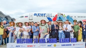 Khánh Hòa đón chuyến bay thẳng từ Nga sau 3 năm