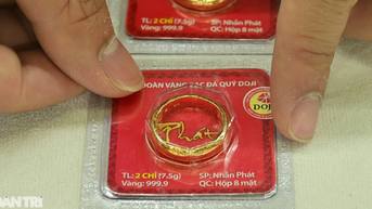Giá vàng nhẫn trơn vượt 101 triệu đồng/lượng