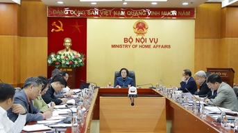 Ban Chỉ đạo Đại hội đại biểu Đảng bộ Bộ Nội vụ nhiệm kỳ 2025-2030 họp phiên đầu tiên