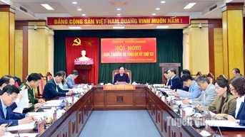 Ban Thường vụ Tỉnh ủy đánh giá thực hiện các nghị quyết của BCH Đảng bộ tỉnh