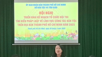 TP Hồ Chí Minh khởi động hội thi về công tác dân tộc năm 2025