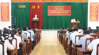 Ninh Phước: Học tập, quán triệt các văn bản của Trung ương, Tỉnh ủy