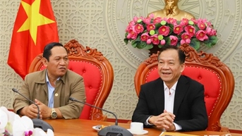 Thường trực HĐND tỉnh Ninh Thuận thăm và làm việc với Thường trực HĐND tỉnh Lâm Đồng