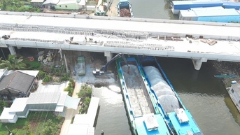 Cơ bản hoàn thành gia tải cao tốc Cần Thơ