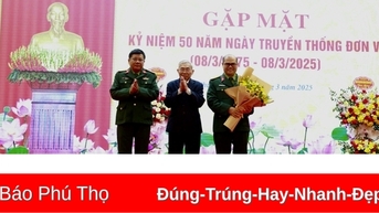 Gặp mặt kỷ niệm 50 năm ngày truyền thống đơn vị