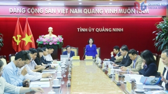 Đoàn công tác tỉnh Cà Mau nghiên cứu, học tập kinh nghiệm tại Quảng Ninh