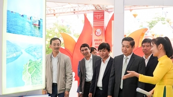 Ấn tượng không gian triển lãm, trưng bày thành tựu kinh tế
