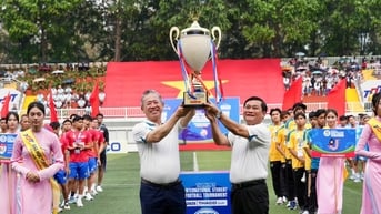 Khai mạc giải bóng đá Thanh Niên sinh viên quốc tế 2025 - cúp THACO: Rất hấp dẫn