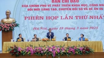 Phiên họp lần thứ nhất Ban Chỉ đạo của Chính phủ về phát triển khoa học, công nghệ, đổi mới sáng tạo, chuyển đổi số và Đề án 06