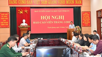 Nhiều nội dung quan trọng tại Hội nghị báo cáo viên cấp tỉnh