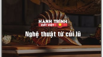Câu chuyện nghệ thuật từ củi lũ