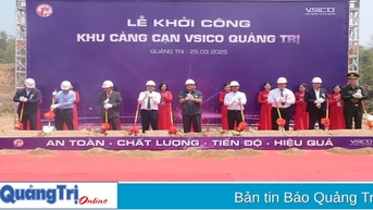 Khởi công dự án Khu Cảng cạn VSICO Quảng Trị tại Cửa khẩu quốc tế Lao Bảo
