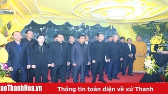 Truy điệu, tiễn đưa đồng chí Phạm Minh Đoan, nguyên Phó Bí thư Tỉnh ủy, nguyên Chủ tịch UBND tỉnh Thanh Hóa về nơi an nghỉ cuối cùng