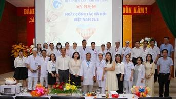 Bệnh viện Sản - Nhi An Giang kỷ niệm Ngày công tác xã hội Việt Nam 25/3