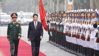 Chủ tịch nước dự Lễ kỷ niệm 90 năm Ngày truyền thống Dân quân tự vệ