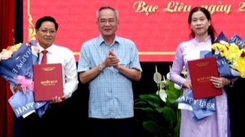 Bạc Liêu thực hiện quyết định chuẩn y của Ban Bí thư về công tác cán bộ