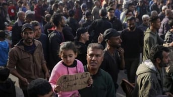 Hàng trăm người Palestine biểu tình chống Hamas ở Gaza