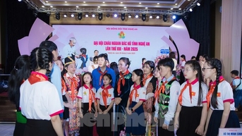 Thiếu nhi Nghệ An tự hào truyền thống vững bước tương lai