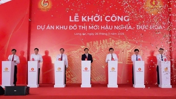 Vingroup khởi công khu đô thị đầu tiên tại Long An