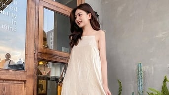 ‘Hô biến’ phong cách quyến rũ với váy hai dây