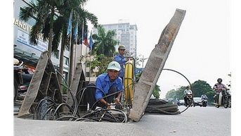 bổ sung dự án hạ ngầm điện lực kết hợp cải tạo vỉa hè