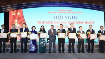 60 tập thể và cá nhân nhận khen thưởng trong triển khai nhiệm vụ Chương trình 06-CTr/TU
