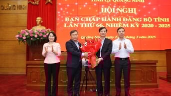 Đồng chí Vũ Quyết Tiến được bầu giữ chức vụ Phó Bí thư Tỉnh ủy