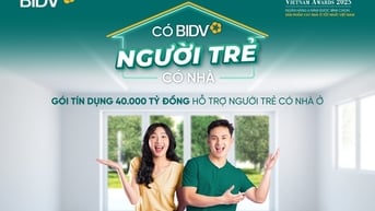 BIDV hỗ trợ người trẻ ‘an cư’
