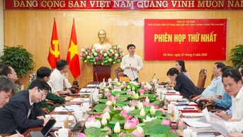 Hà Nam thành lập Ban Chỉ đạo sắp xếp đơn vị hành chính tỉnh
