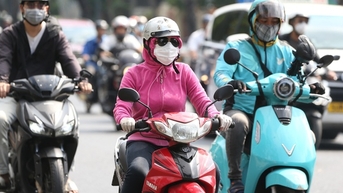 Nắng nóng, nền nhiệt cao nhất 35 độ C