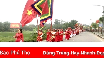 Đặc sắc rước kiệu Hy Cương