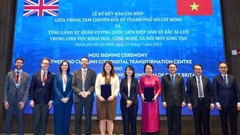 TP HCM và Anh hợp tác về khoa học, công nghệ và đổi mới sáng tạo