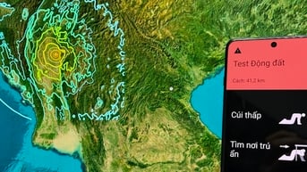 Cách theo dõi tình trạng động đất bằng điện thoại di động