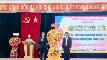 Gặp mặt kỷ niệm 60 năm Ngày giải phóng huyện Nam Giang