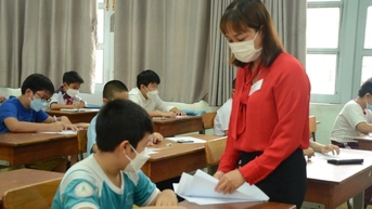 호치민시, '인기' 학교 6학년 조기입학시험 실시