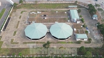 Trạm xử lý nước thải 'đắp chiếu' 8 năm chuẩn bị bàn giao, vận hành ở Hà Nội
