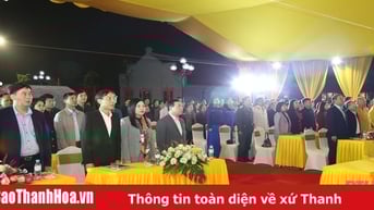 Lễ cầu siêu tri ân các Anh hùng liệt sĩ hy sinh tại mặt trận Hàm Rồng và các giáo viên, học sinh hy sinh trên công trường đắp đê sông Mã