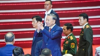 Toàn cảnh Tổng Bí thư Tô Lâm dự Lễ kỷ niệm 50 năm ngày giải phóng TP Đà Nẵng