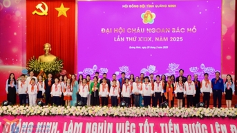 Đại hội cháu ngoan Bác Hồ tỉnh Quảng Ninh lần thứ XXIX, năm 2025