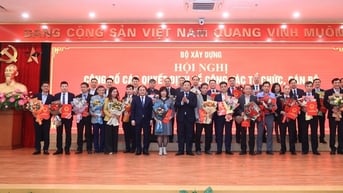 Bổ nhiệm 142 lãnh đạo các đơn vị thuộc Bộ Xây dựng