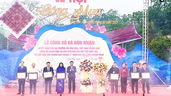 Mở hội Sóng Mun, Quảng Ninh vinh danh di sản dân tộc Dao