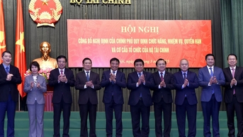 Chi tiết phân công lĩnh vực quản lý của các Lãnh đạo Bộ Tài chính
