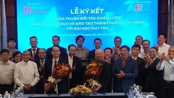 Hội Giáo dục và Đào tạo TP.HCM cùng Đại học Duy Tân ký kết hợp tác phát triển giáo dục