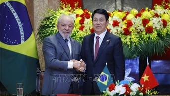 Tuyên bố chung Việt Nam - Brazil nhân chuyến thăm cấp Nhà nước đến Việt Nam của Tổng thống Brazil