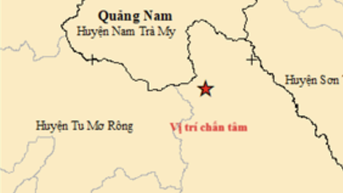 Lại xảy ra động đất ở Kon Tum